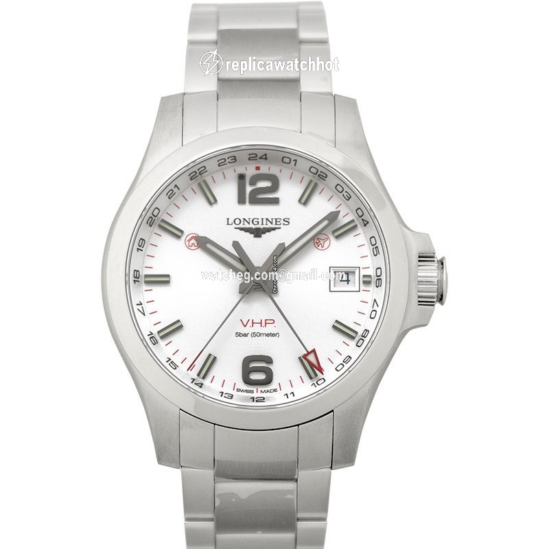 Longines Conquest Mens watch Unisex Quartz Steel L37184766 2