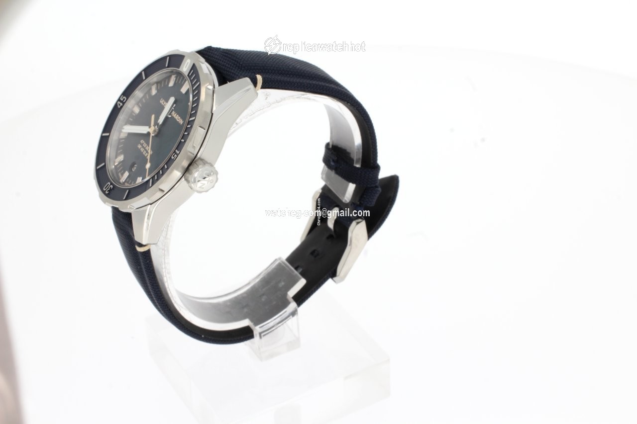Ulysse Nardin Mens watch Unisex Automatic Steel 8163-175-93 2