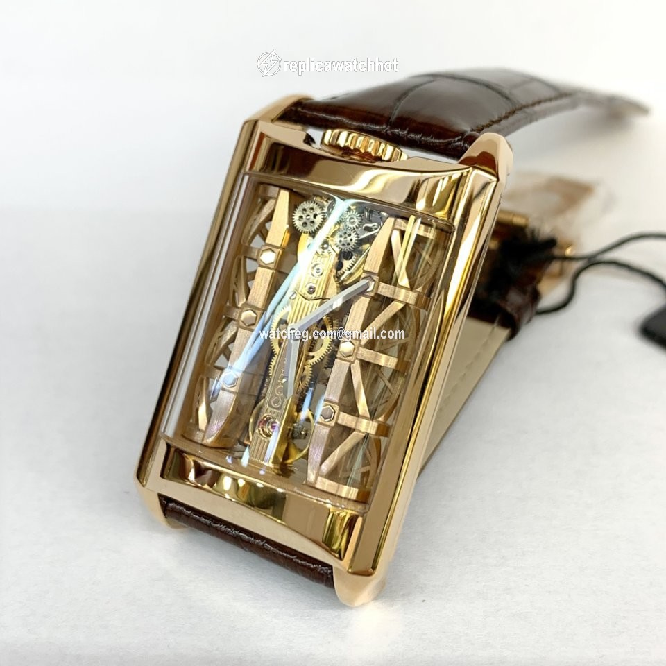 Corum Golden Bridge Mens watch Unisex Manual winding Rose gold B 313 03296 2