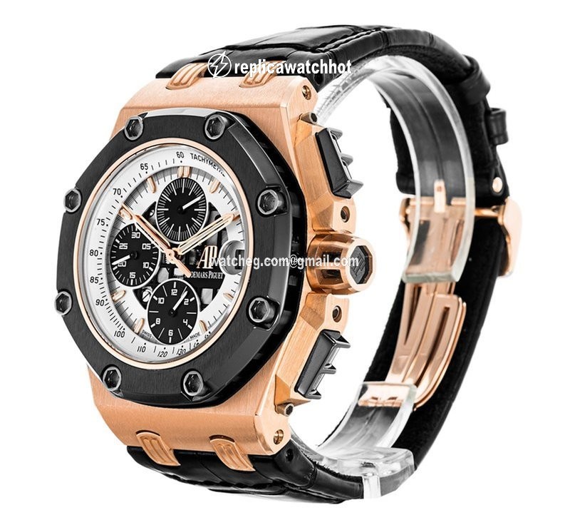 Audemars Piguet Royal Oak Offshore Chronograph Mens watch Unisex Automatic Rose gold 26078RO.OO.D002CR.01 2