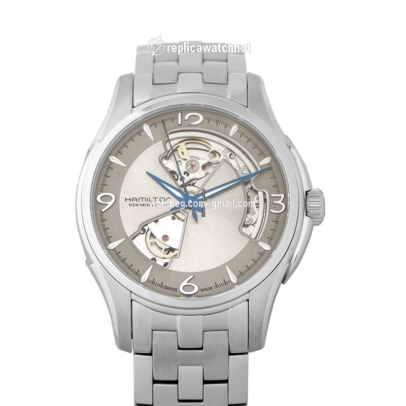 Hamilton Jazzmaster Open Heart Mens watch Unisex Automatic Steel H32565121 2
