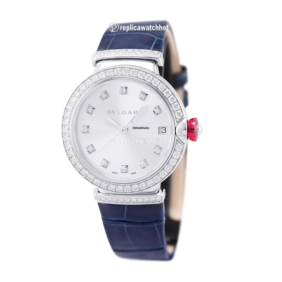 Bulgari Lucea Womens watch Automatic White gold 102389 LUW33C6GDLD 11 2