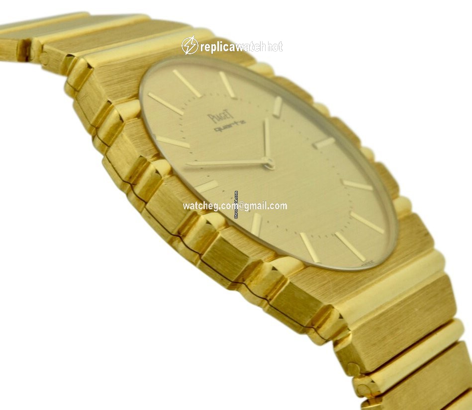 Piaget Polo Mens watch Unisex Quartz Yellow gold Piaget 7661 C 701 2