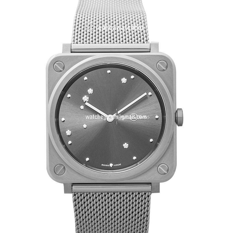 Bell & Ross BR S Womens watch Quartz Steel BRS-ERU-ST SST 2