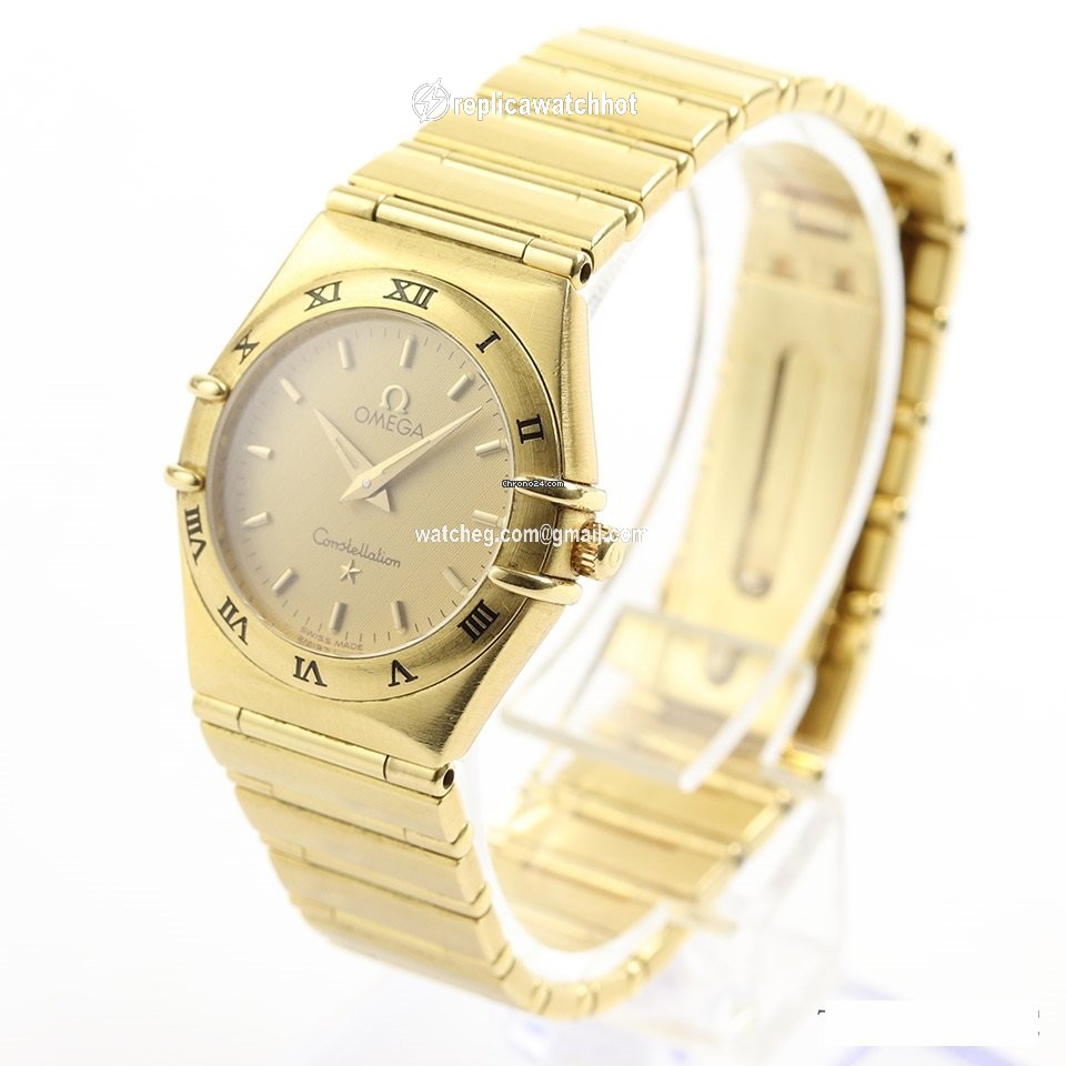 Omega Constellation Womens watch Quartz Yellow gold 1172.10.00 2