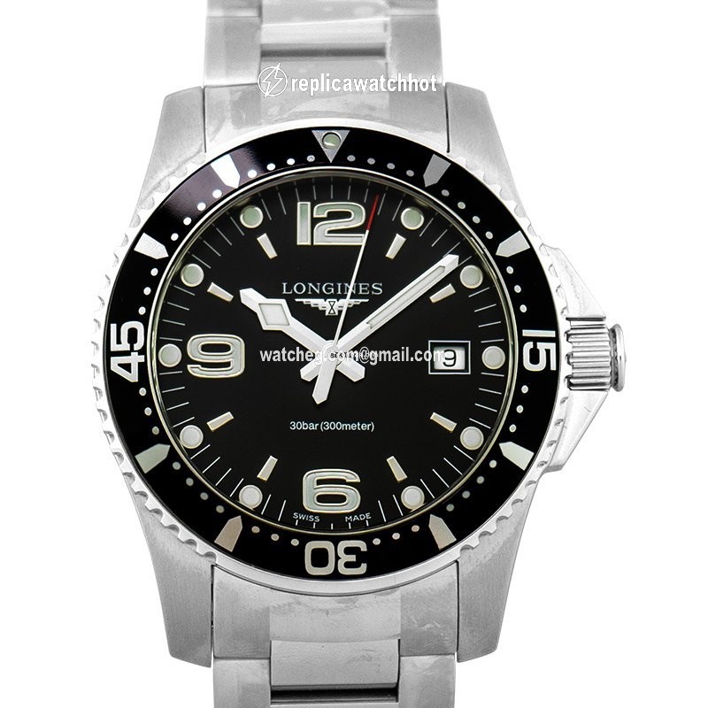 Longines HydroConquest Mens watch Unisex Quartz Steel L37404566 2