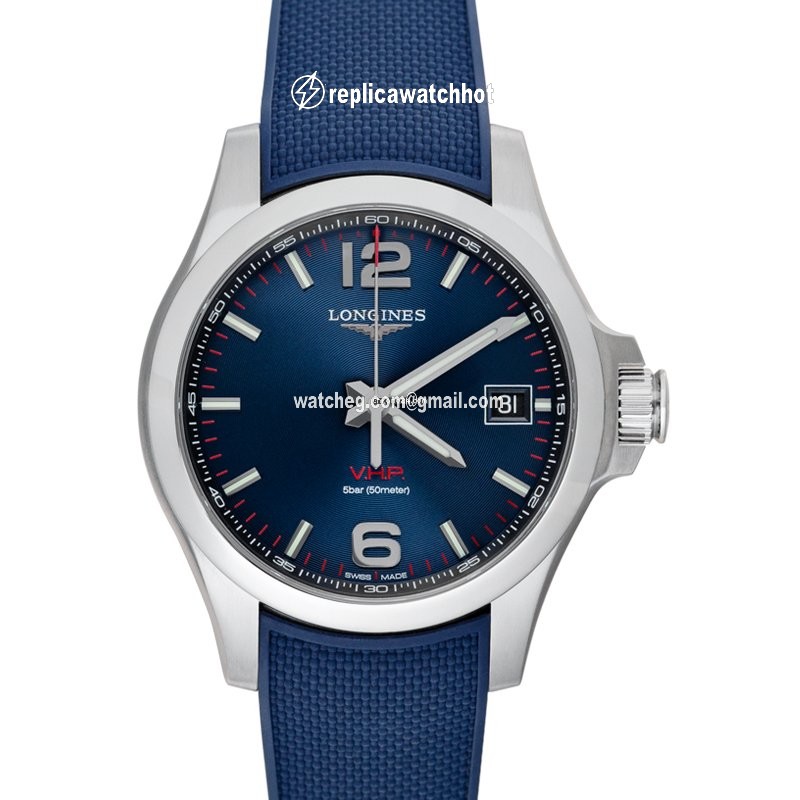 Longines Conquest Mens watch Unisex Quartz Steel L37164969 2