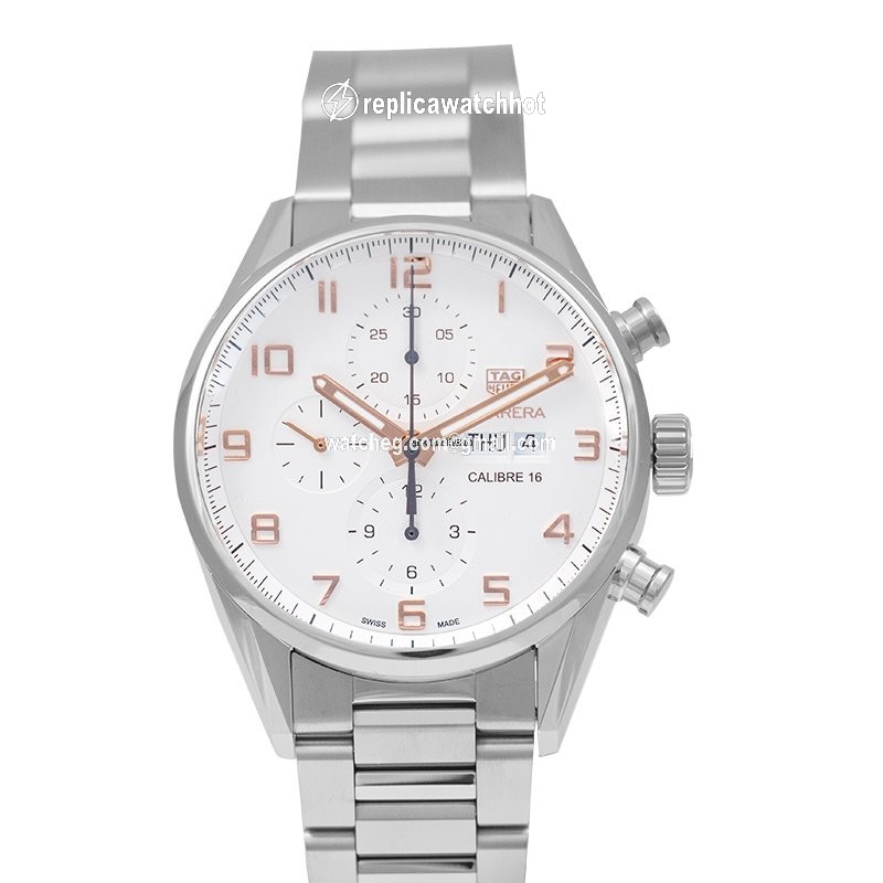 TAG Heuer Carrera Calibre 16 Mens watch Unisex Automatic Steel CV2A1AC.BA0738 2