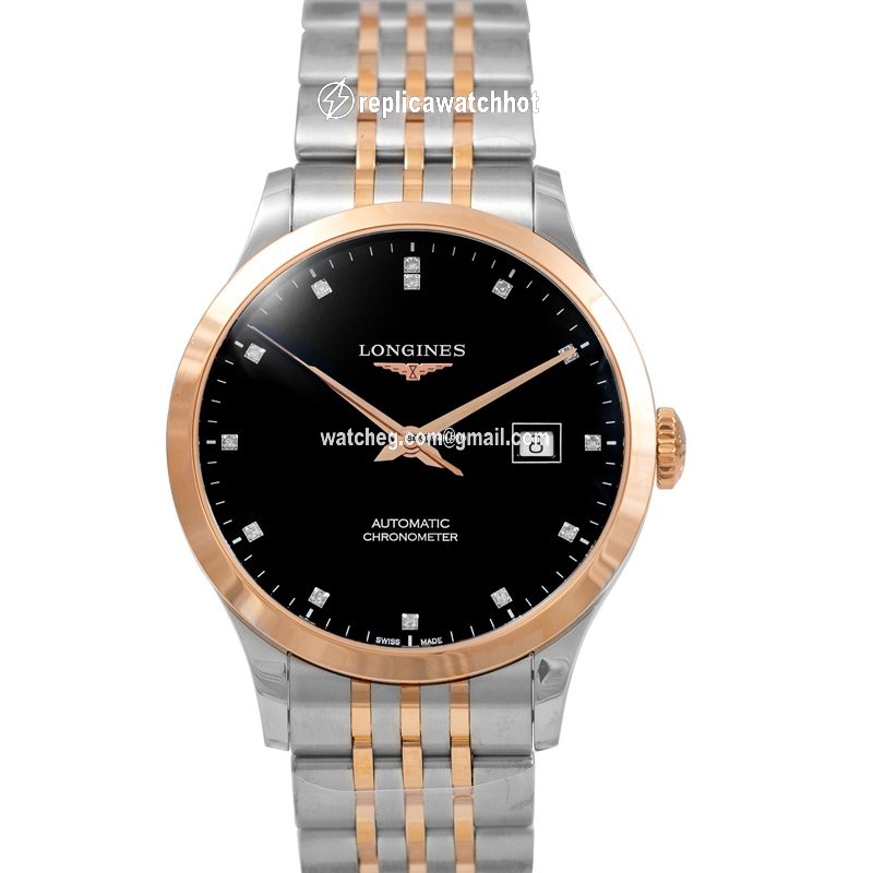 Longines Record Mens watch Unisex Automatic Steel L28215577 2