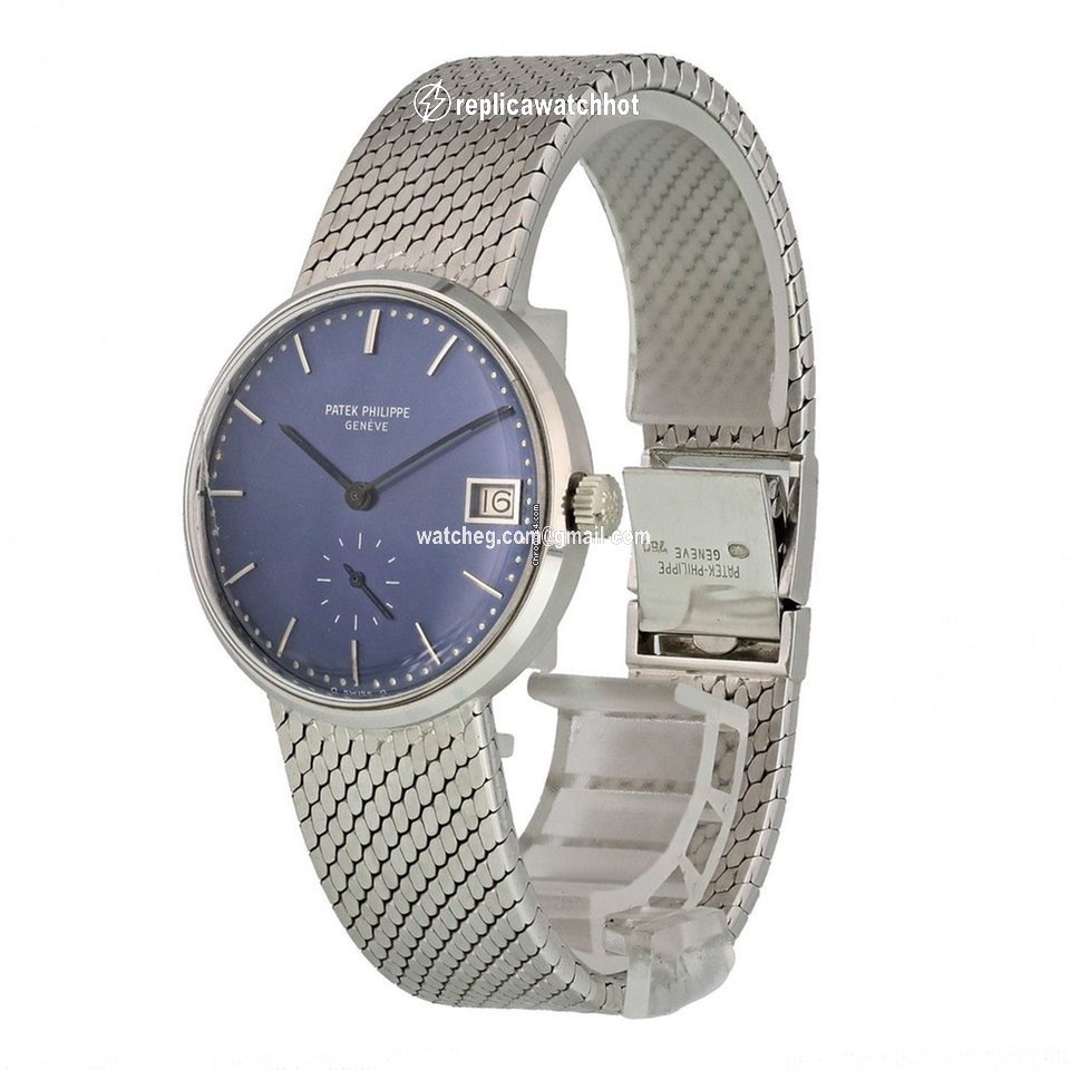 Patek Philippe Calatrava Mens watch Unisex Automatic White gold 3514 2