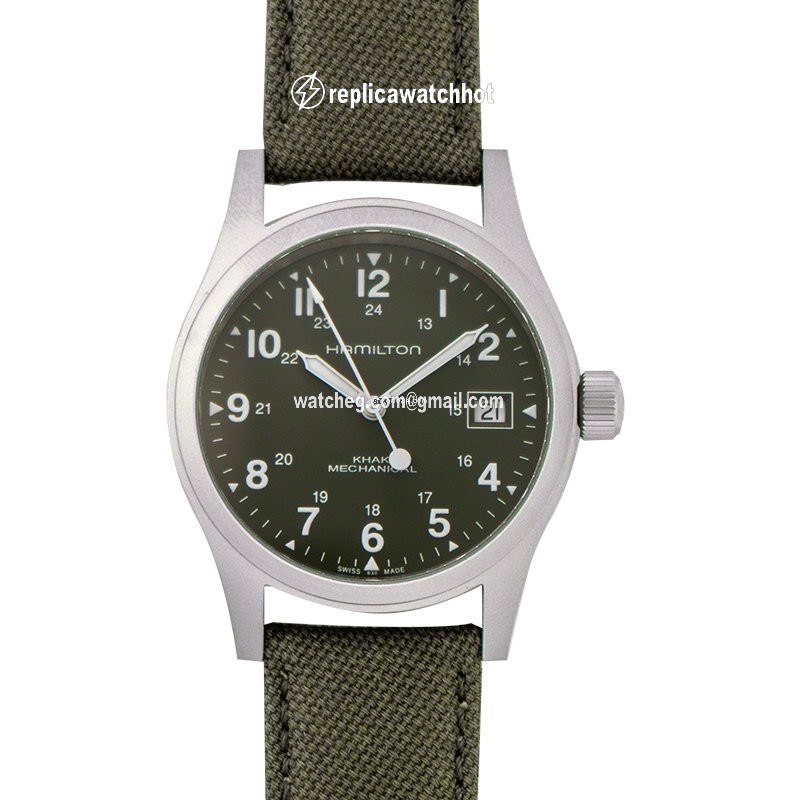 Hamilton Khaki Field Mens watch Unisex Manual winding Steel H69439363 2