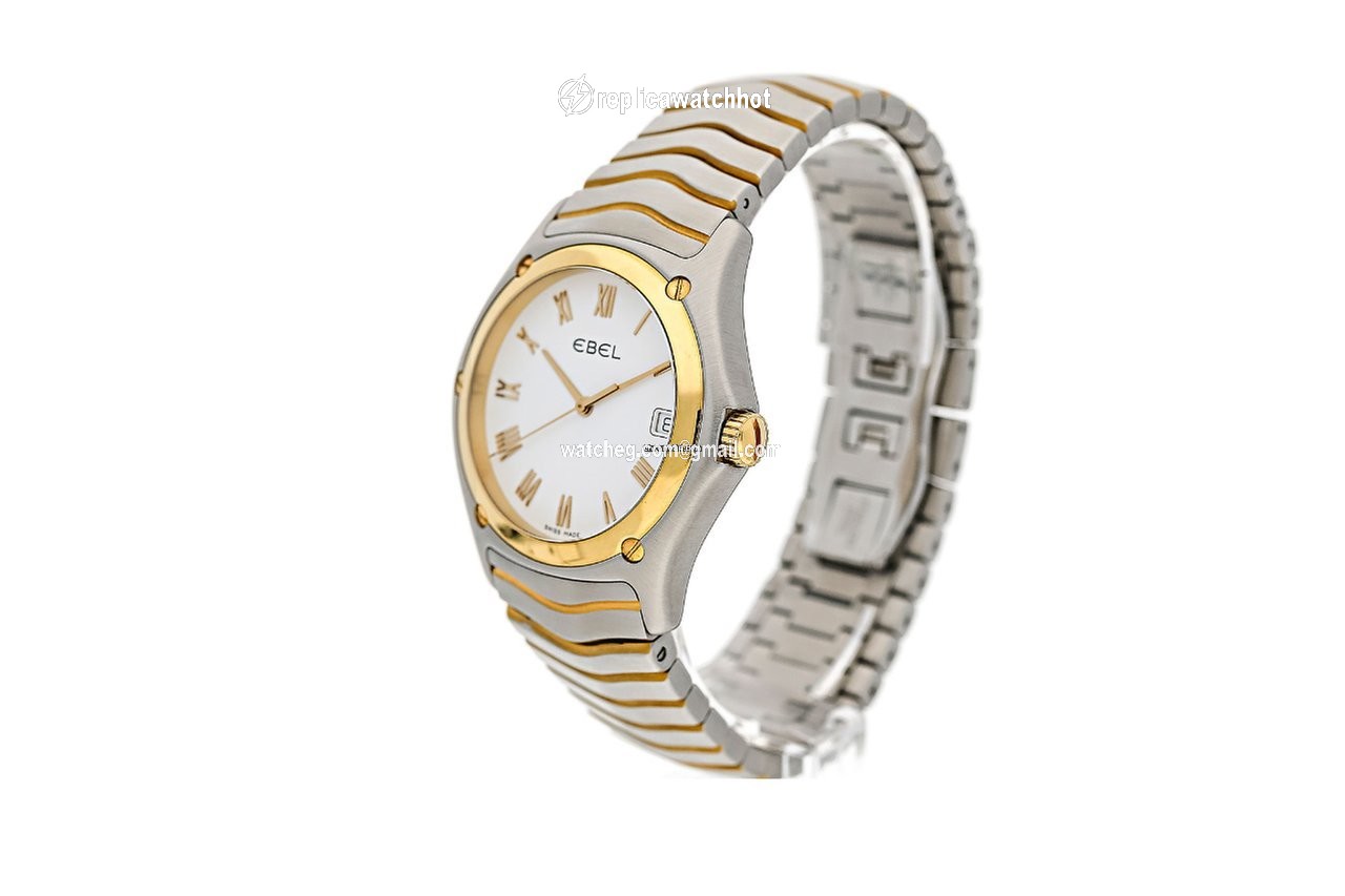 Ebel Sportwave Mens watch Unisex Quartz Gold Steel 1187F41 2