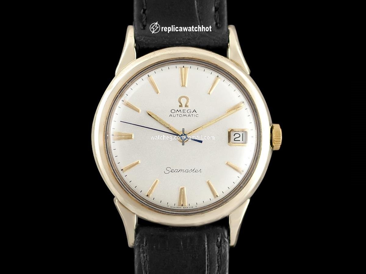 Omega Seamaster Mens watch Unisex Automatic Gold Steel 6848 2