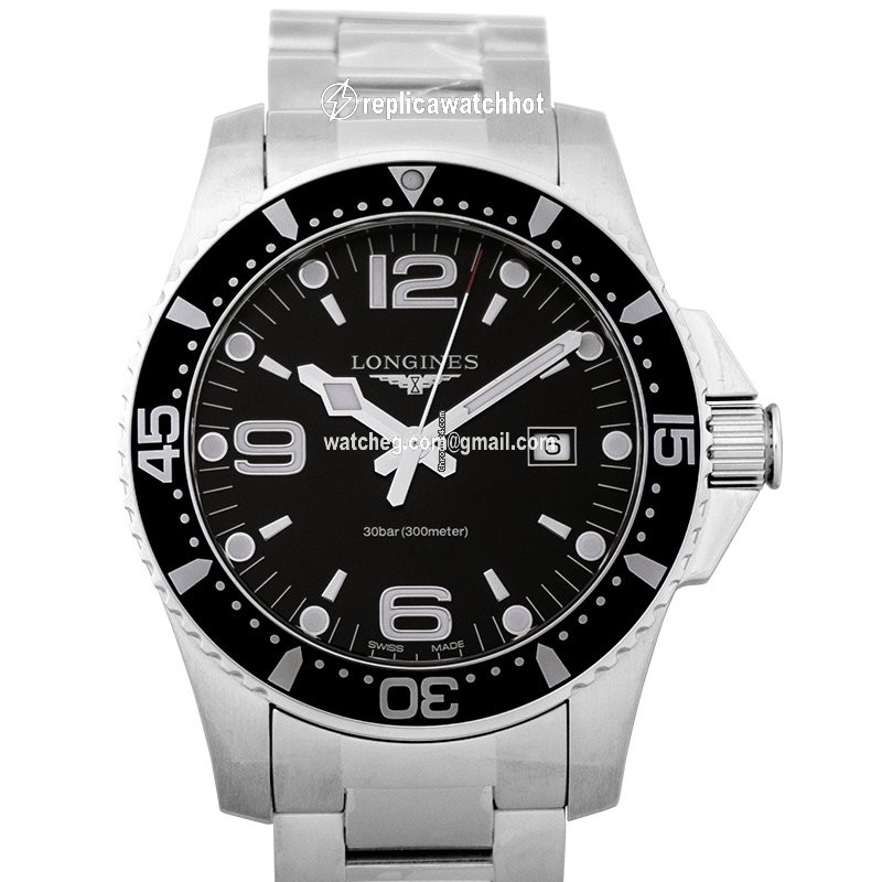 Longines HydroConquest Mens watch Unisex Quartz Steel L38404566 2