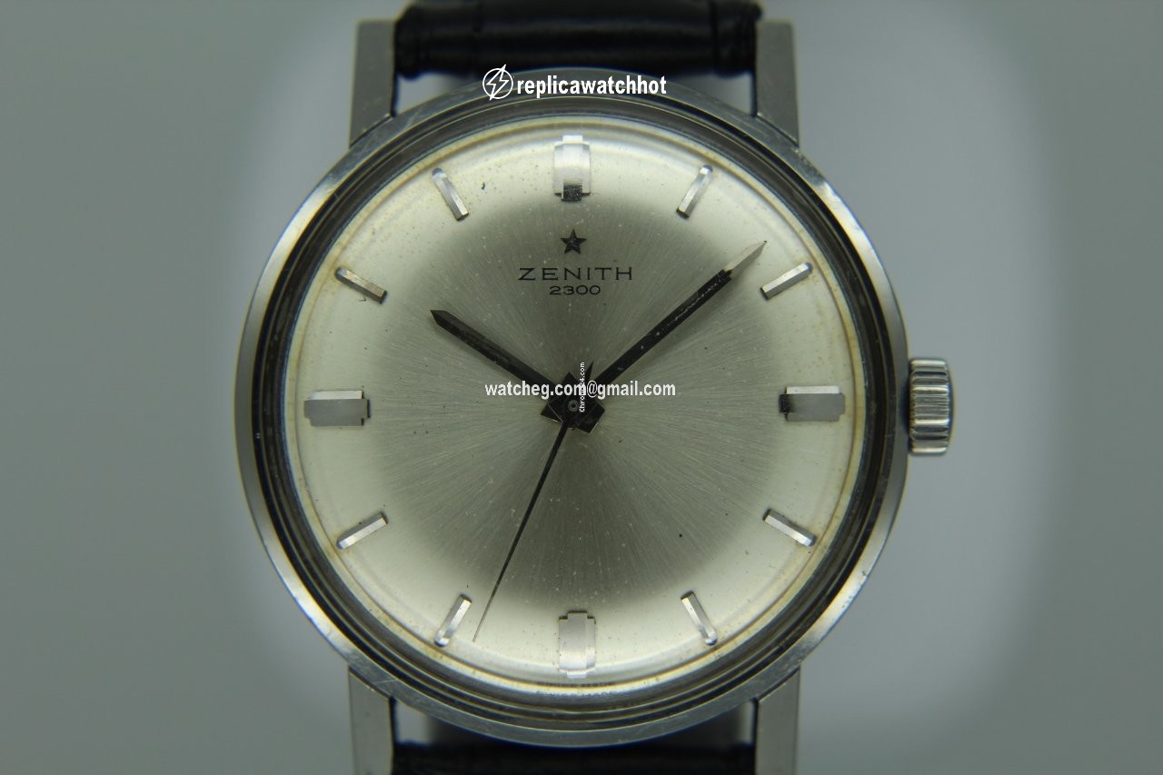 Zenith Mens watch Unisex Manual winding Steel 2300 2