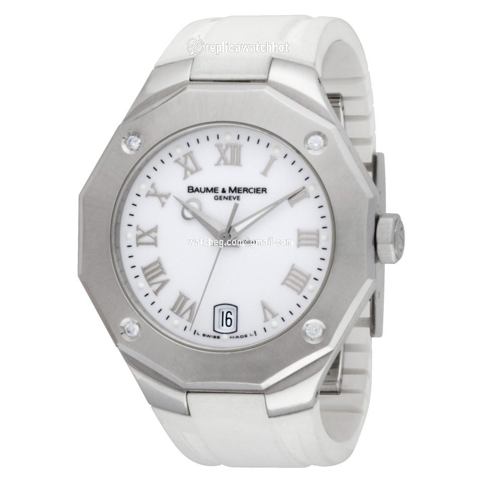 Baume & Mercier Riviera Womens watch Quartz Steel 65575 2