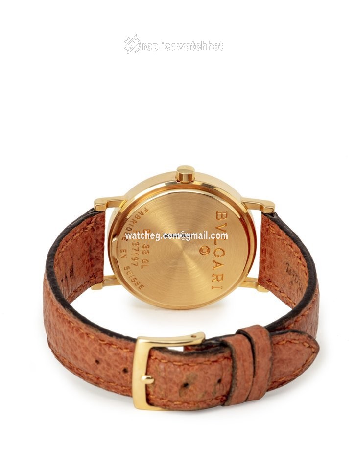 Bulgari Bulgari Mens watch Unisex Quartz Yellow gold BB 33 GL 2