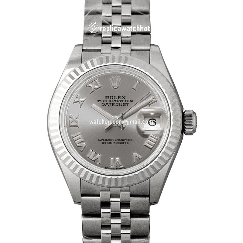 Rolex Lady-Datejust Womens watch White gold Automatic 279174-0007 2