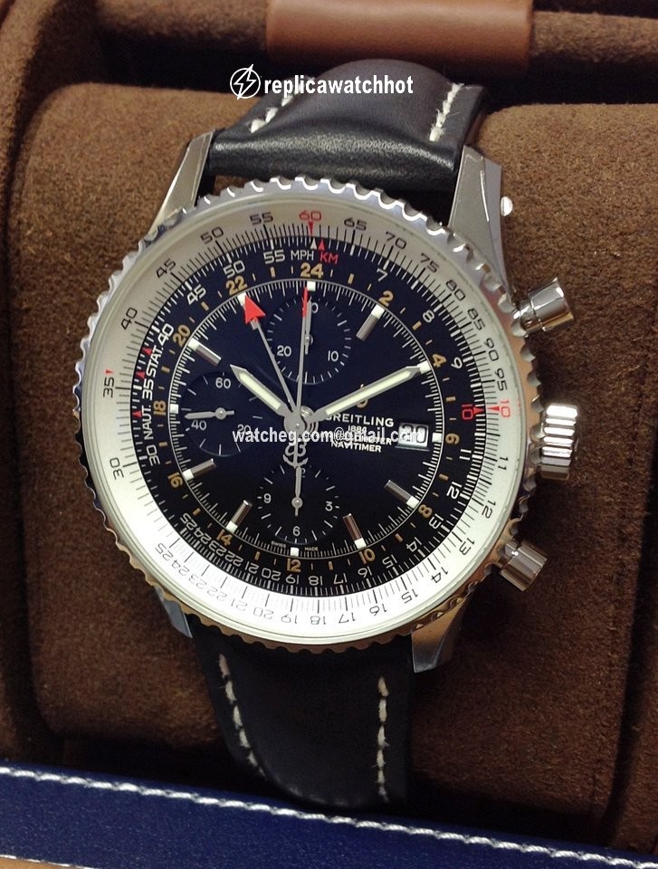Breitling Navitimer GMT Mens watch Unisex Automatic Steel A24322121B1X1 2