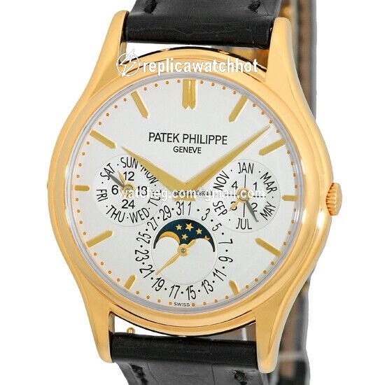 Patek Philippe Perpetual Calendar Mens watch Unisex Automatic Yellow gold 5140 J 2