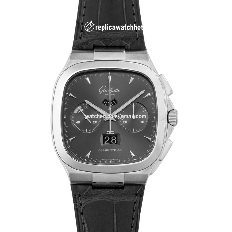 Glashtte Original Seventies Chronograph Panorama Date Mens watch Unisex Automatic Steel 1-37-02-01-02-30 2