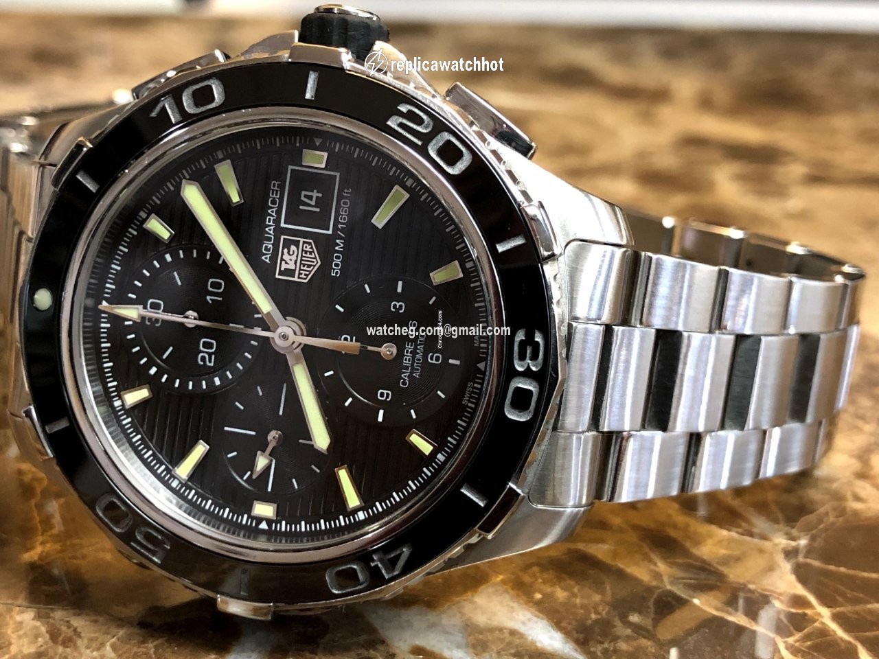 TAG Heuer Aquaracer 500M Mens watch Unisex Automatic Steel CAK2111 2
