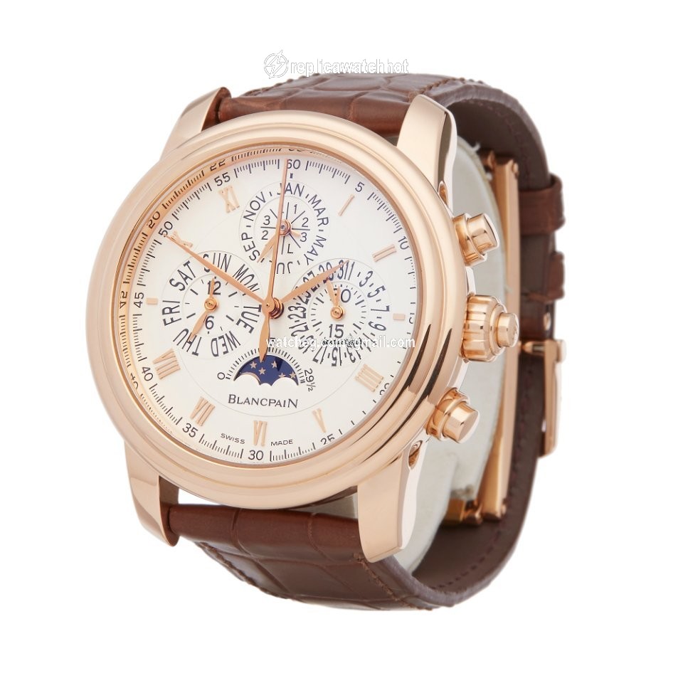 Blancpain Le Brassus Mens watch Unisex Automatic Rose gold 4286P-3642-55B 2