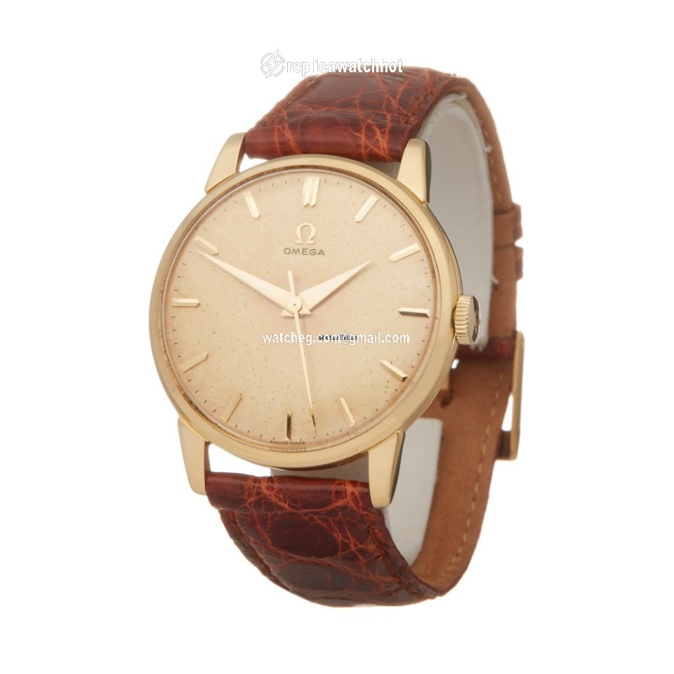 Omega Mens watch Unisex Manual winding Yellow gold 2895 2
