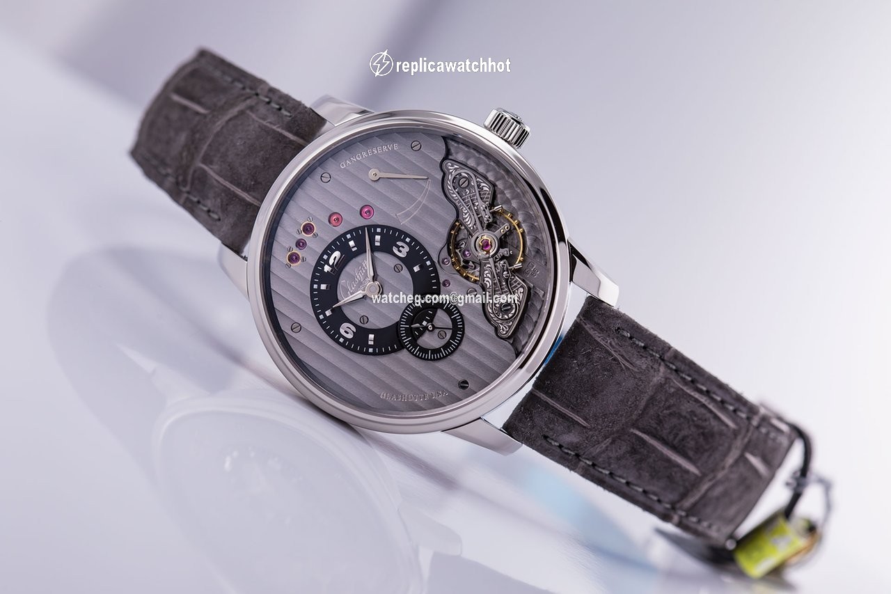 Glashtte Original PanoInverse Mens watch Unisex Manual winding Steel 1-66-06-04-22-05 2