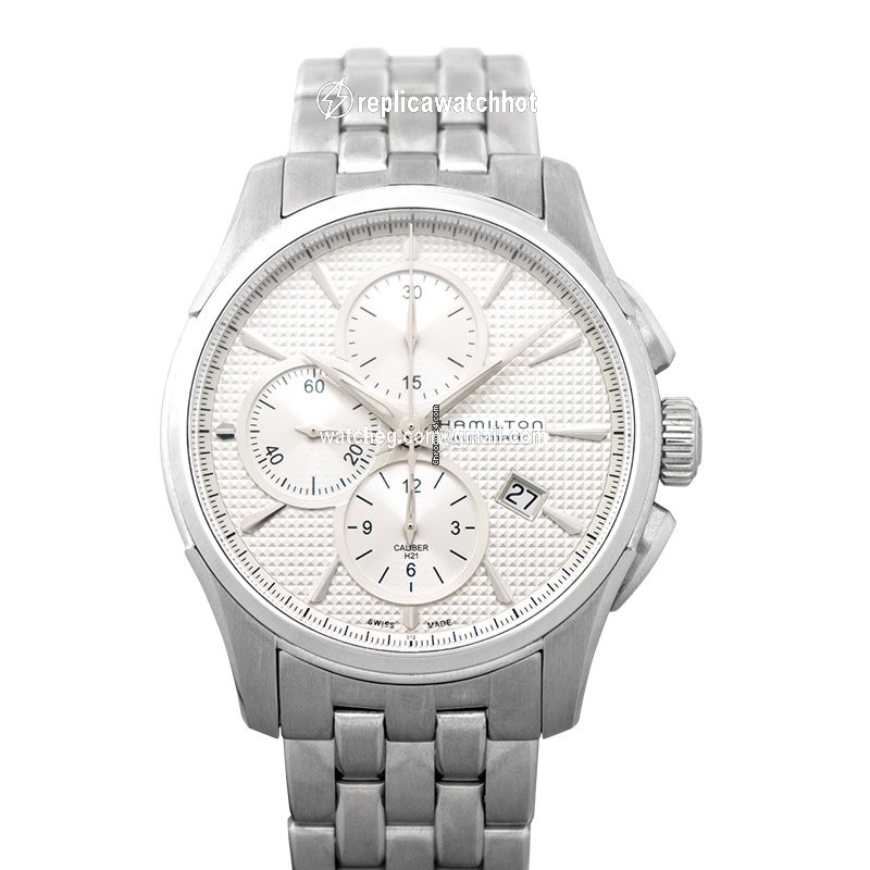 Hamilton Jazzmaster Auto Chrono Mens watch Unisex Automatic Steel H32596151 2