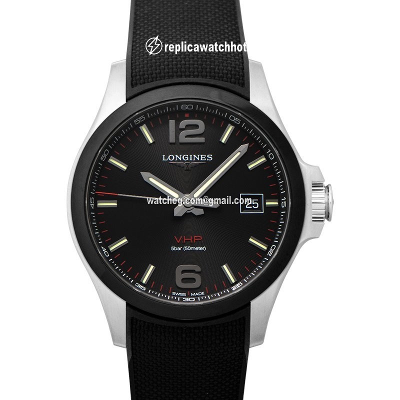Longines Conquest Mens watch Unisex Quartz Steel L37294569 2