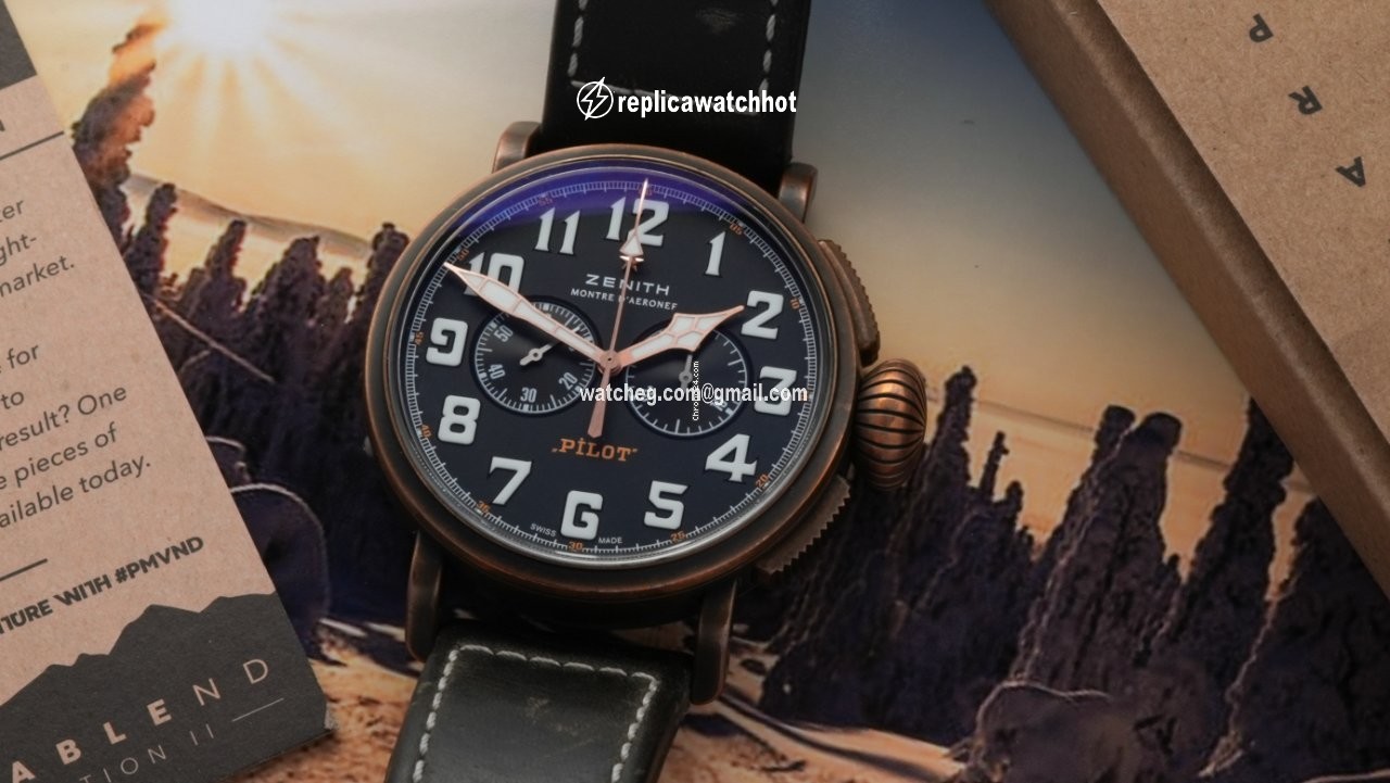 Zenith Pilot Type 20 Extra Special Mens watch Unisex Automatic Bronze 29.2430.4069 21.C800 2