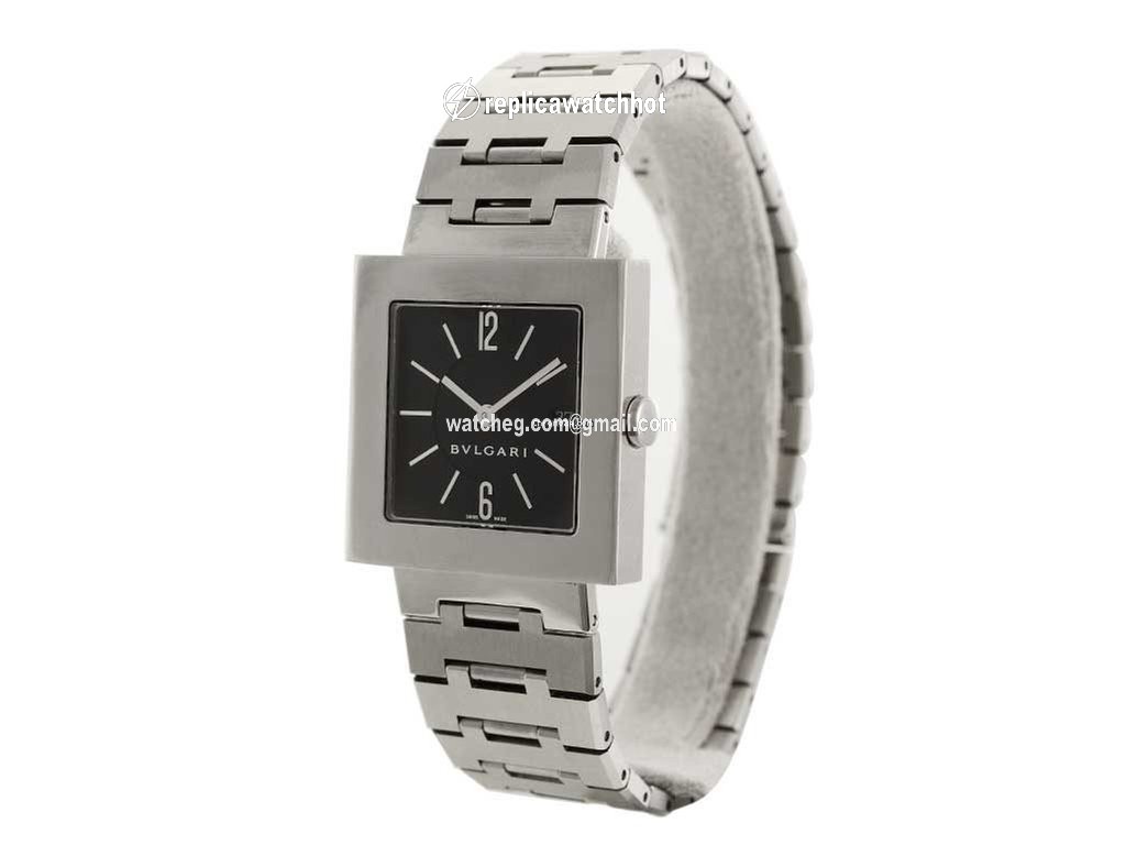 Bulgari Quadrato Quartz Steel SQ-29-SLD 2