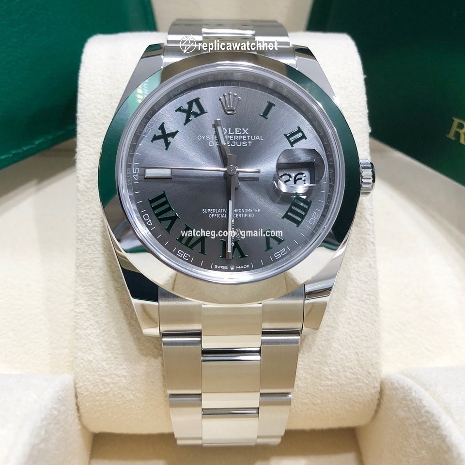 Rolex Datejust 41 Mens watch Unisex Steel Automatic 126300-0007 2