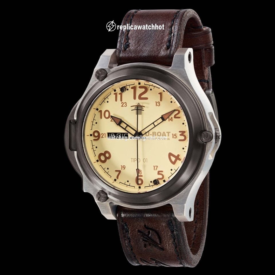 U-Boat Tipo 01 Mens watch Unisex Automatic Titanium 7900 2