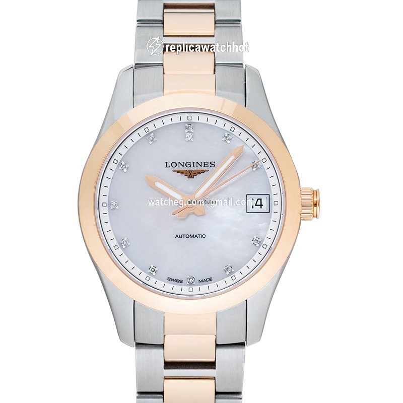 Longines Conquest Classic Womens watch Automatic Steel L23855877 2