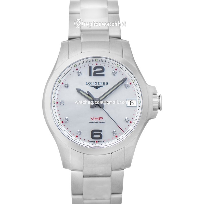 Longines Conquest Womens watch Quartz Steel L33164876 2