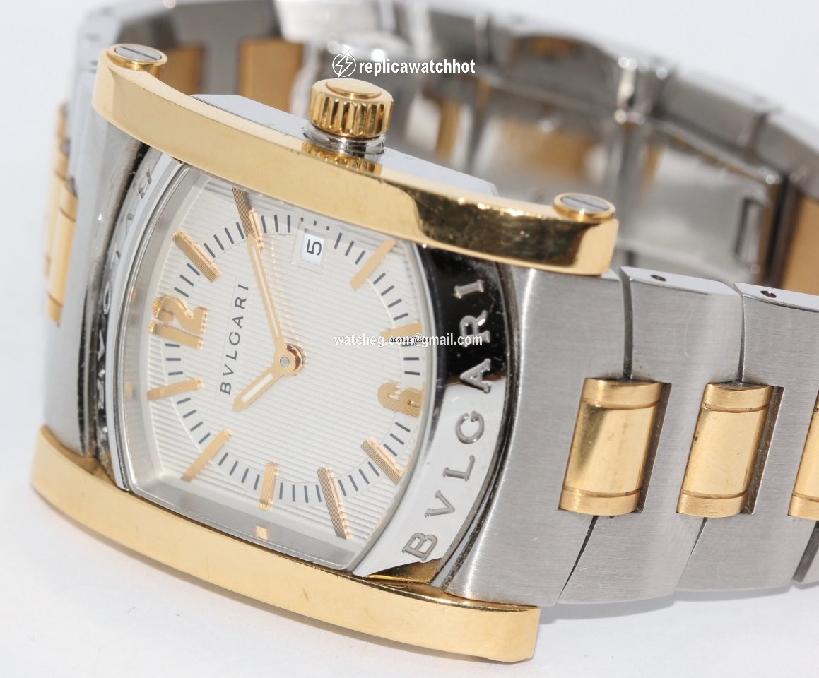 Bulgari Assioma Womens watch Quartz Gold Steel aa 39 sg 2