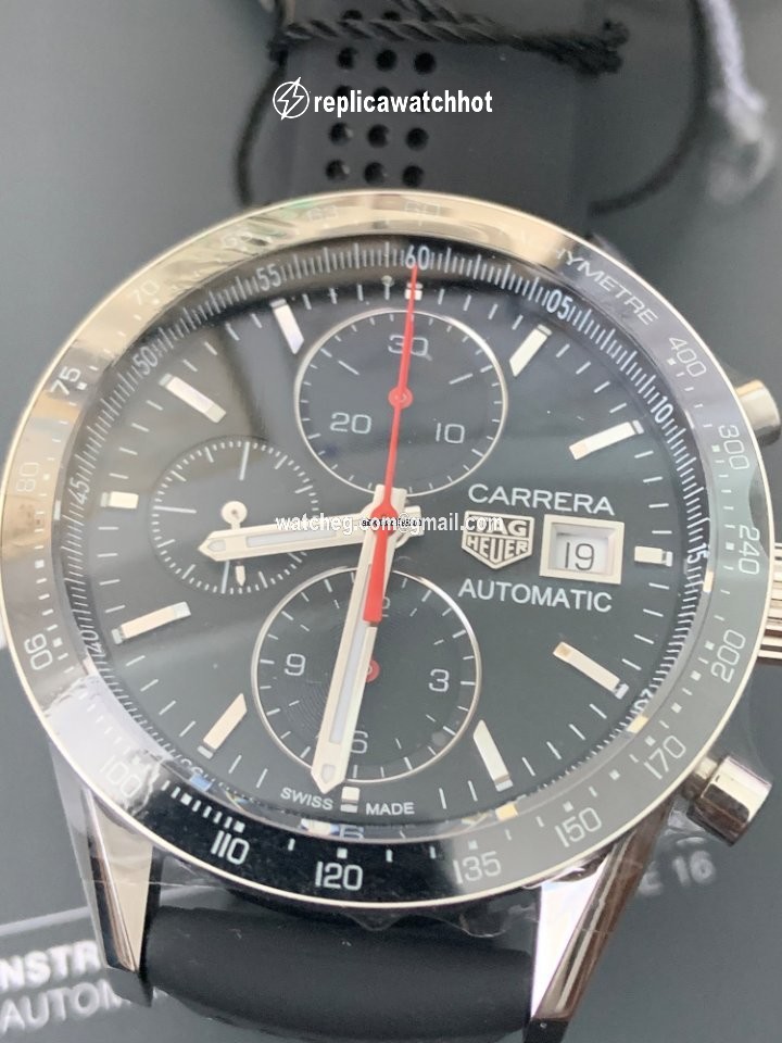 TAG Heuer Carrera Calibre 16 Mens watch Unisex Automatic Steel CV201AK.FT6040 2