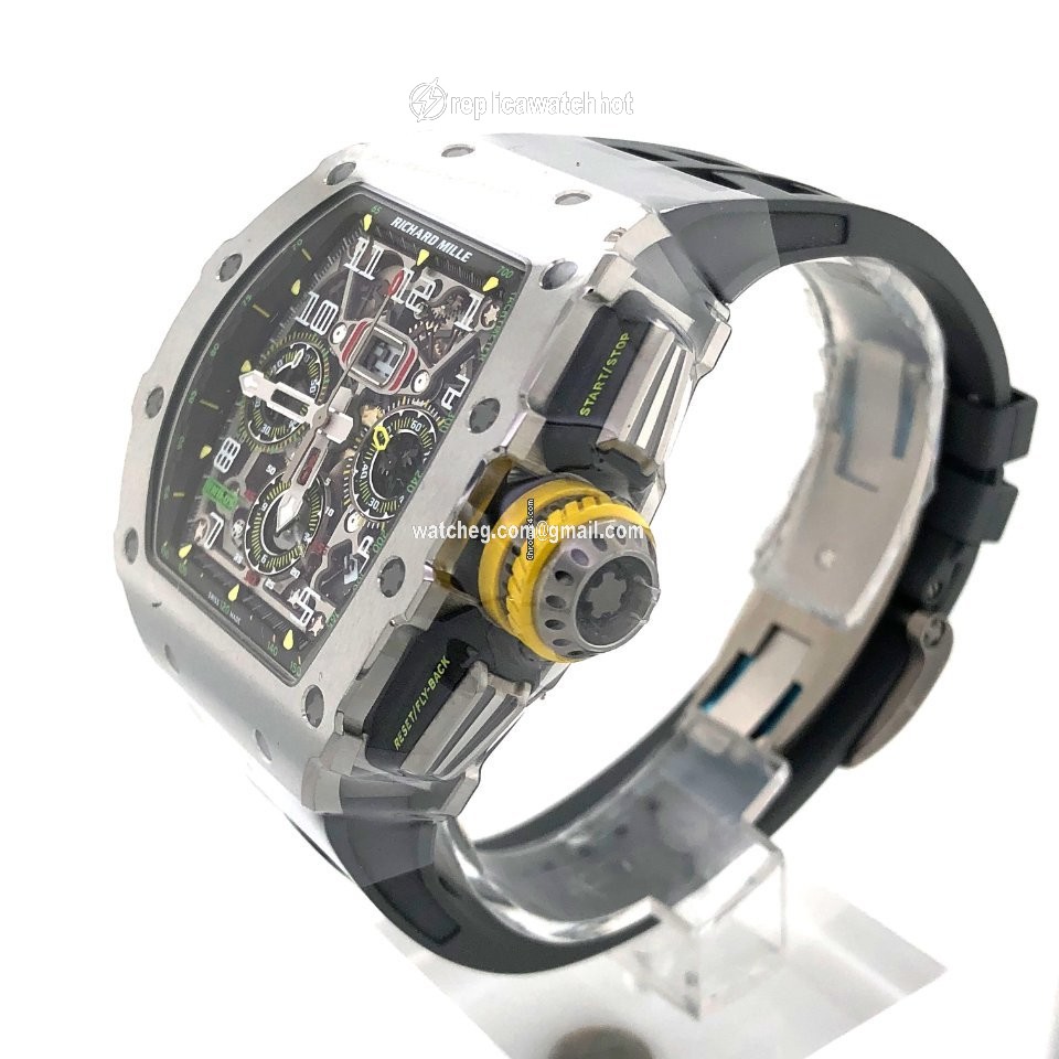 Richard Mille RM 011 Mens watch Unisex Automatic Titanium RM 11-03 Ti 2
