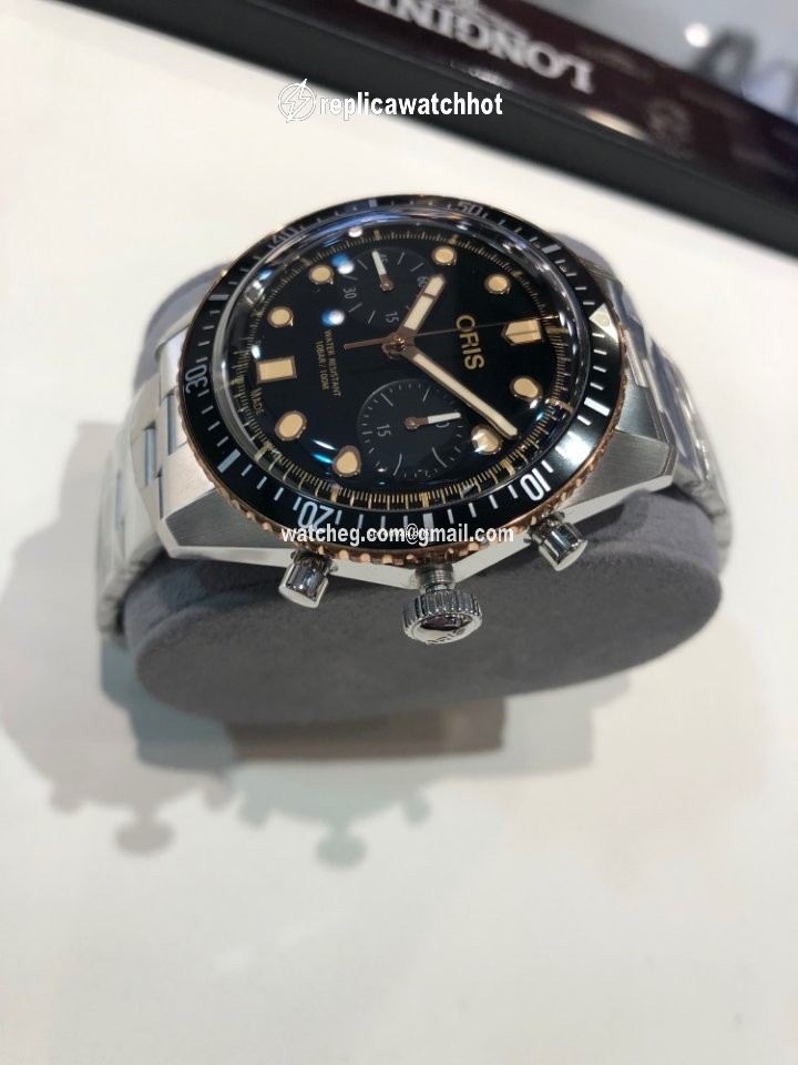 Oris Divers Sixty Five Mens watch Unisex Automatic Steel 01 771 7744 4354-07 8 2 1 18 2