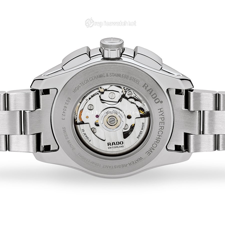 Rado HyperChrome Chronograph Mens watch Unisex Automatic Steel R32042203 2