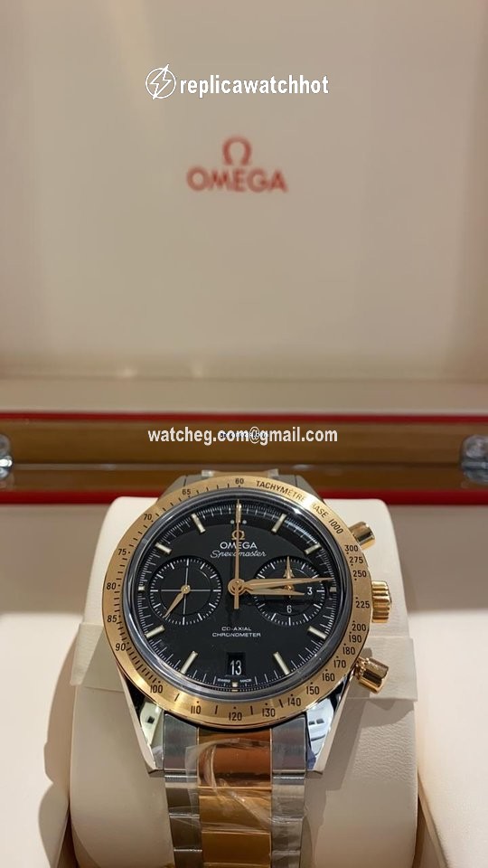 Omega Speedmaster 57 Mens watch Unisex Automatic Gold Steel 331.20.42.51.01.002 2