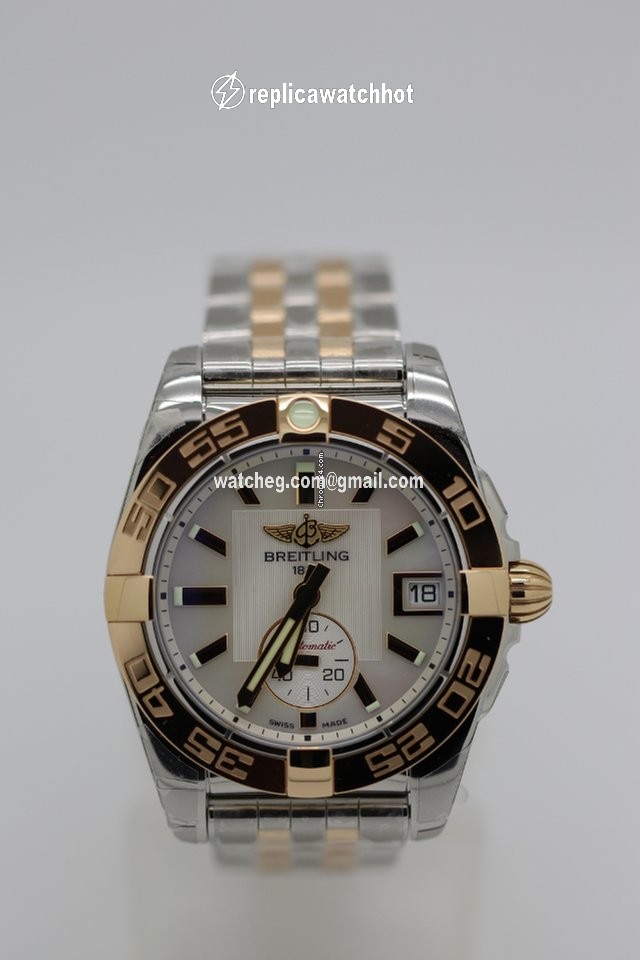 Breitling Galactic 36 Womens watch Automatic Gold Steel C37330121A1C1 2