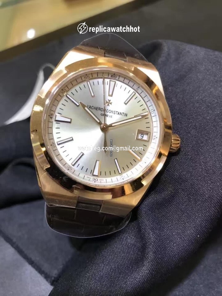Vacheron Constantin Overseas Mens watch Unisex Automatic Rose gold 4500v 000r-b127 2