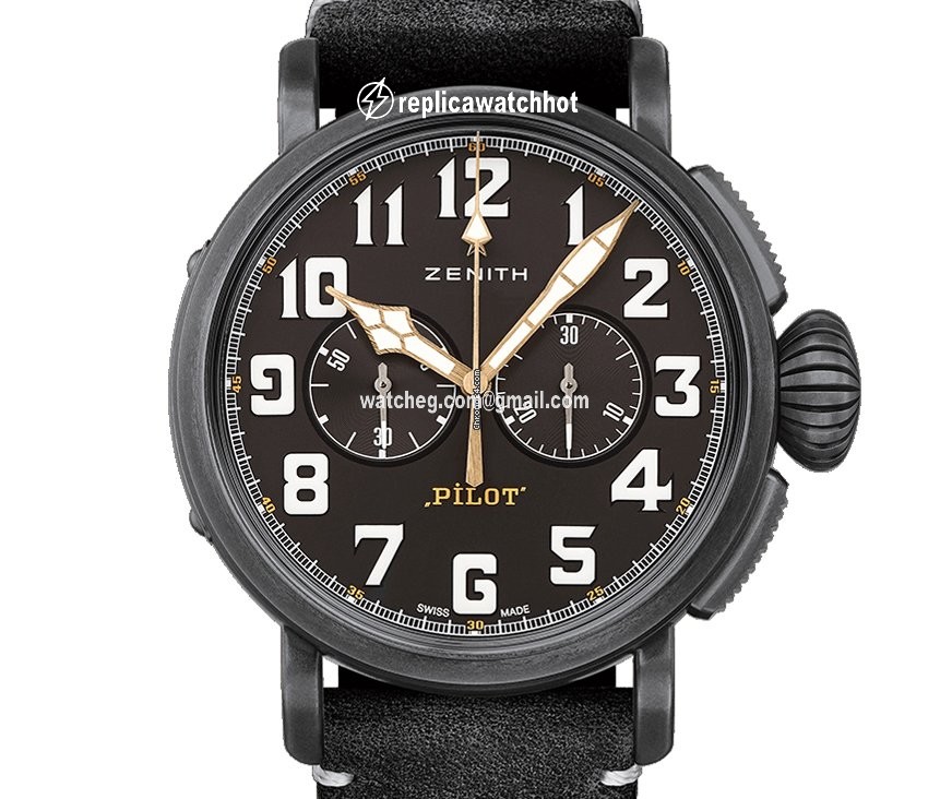 Zenith Pilot Mens watch Unisex Automatic Steel 11.2432.4069 21.c900 2