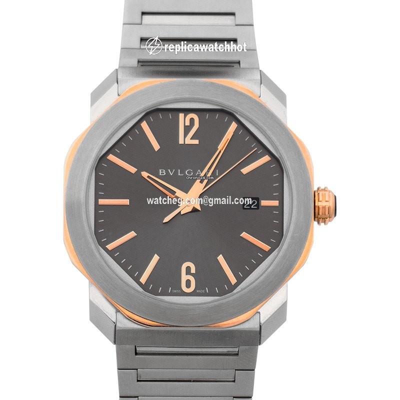 Bulgari Octo Mens watch Unisex Automatic Rose gold 103083 2