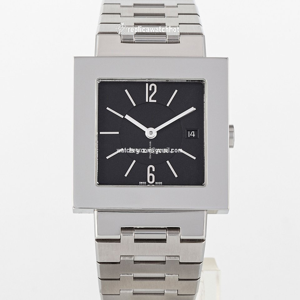 Bulgari Quadrato Womens watch Quartz Steel SQ 27 SSD 2