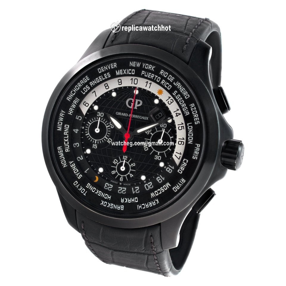 Girard Perregaux Traveller Mens watch Unisex Automatic Titanium 49700-21-631 BB6C 2