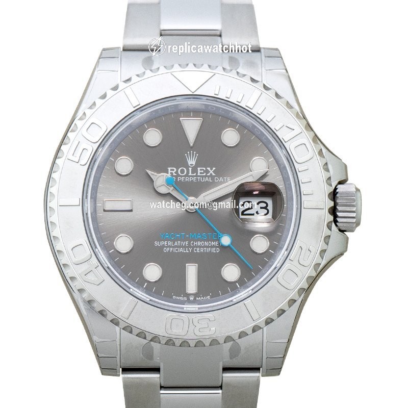 Rolex Yacht-Master 40 Mens watch Unisex Platinum Automatic 126622 dark grey 2